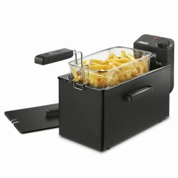 Taukvāres Katls Princess 182727 Black Fryer Melns 3 L