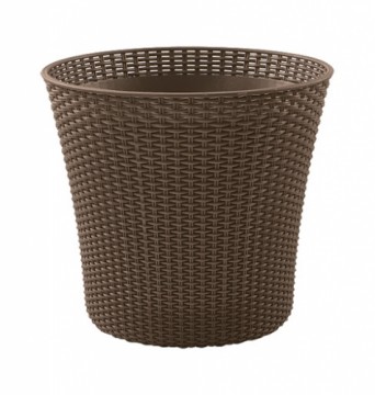 Keter Горшок для цветов Conic Planter 56,5L коричневый