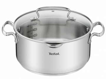 Tefal Кастрюля со стеклянной крышкой Duetto + Ø24см / 4,7 л