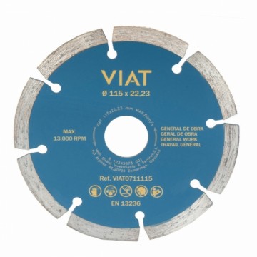 Griešanas disks Viat 0711115 Mūrniecība/Darbi Sauss Ø 115 x 2 x 22,2 mm