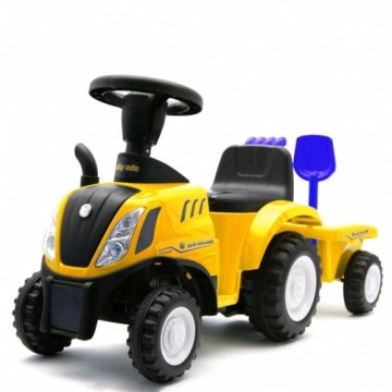 Sun Baby Traktors ar piekabi NEW HOLLAND yellow (45785) Akcija