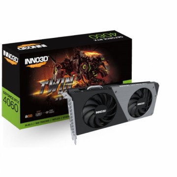 Inno3D GeForce RTX 4060 Twin X2 Grafikkarte - 8GB GDDR6, 1x HDMI, 3x DP