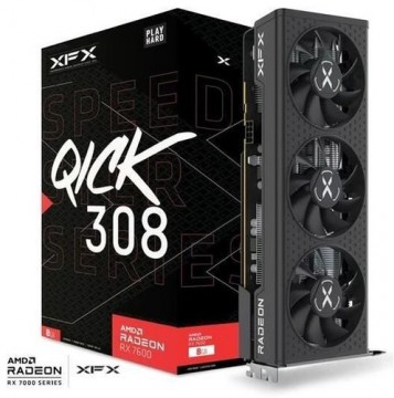 XFX Radeon RX 7600 Speedster QICK308 GAMING Grafikkarte - 8GB GDDR6, 1x HDMI, 3x DP