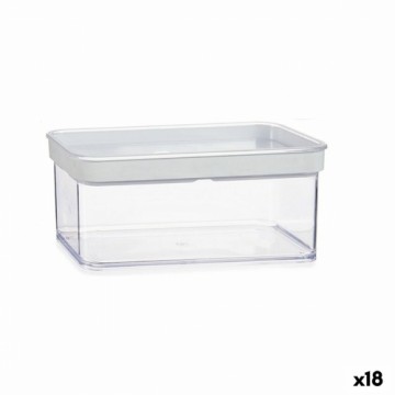 Gondol яс Прозрачный Силикон полистирол ABS 1,1 L 10,5 x 9 x 21 cm (18 штук)