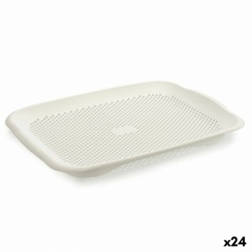 Gondol Drenāža Balts Plastmasa 27 x 3 x 36,3 cm (24 gb.)