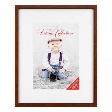 Victoria Collection Cubo photo frame 40x50, коричневый (VF2277)