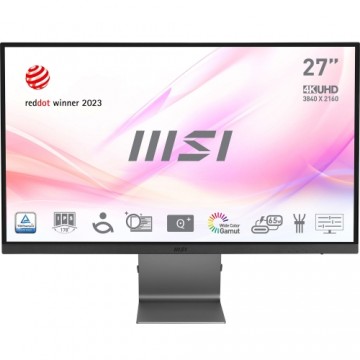 MSI Modern MD271ULDE Office Monitor - 4K-UHD, IPS, USB-C