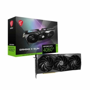 Graphics card MSI GeForce RTX 4060 Ti GAMING X SLIM 16 GB GDDR6 Geforce RTX 4060 Ti