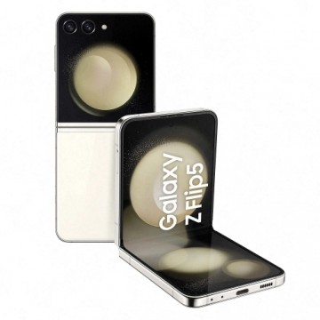 Samsung Galaxy Z Flip5 256GB Cream 17cm (6,7") OLED Display, Android 13, Dual-Kamera, Faltbar