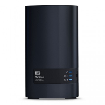 WD My Cloud EX2 Ultra 2-Bay NAS 16TB [2/2 HDD, 1x Gigabit LAN, 2x USB 3.0]