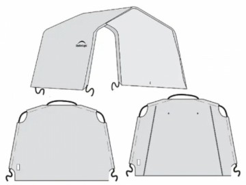 Запасной чехол для Тентовые сараи 3,0 x 3,0 м