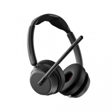 EPOS IMPACT 1061T ANC, Beidseitiges Bluetooth-Headset Hybrides adaptives Active Noise Cancellation (ANC), incl. Kontaktloser Ladestation, MS Teams kom