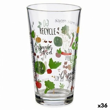 Vivalto Mērīšanas glāze Organic Stikls 456 ml (36 Vienības)