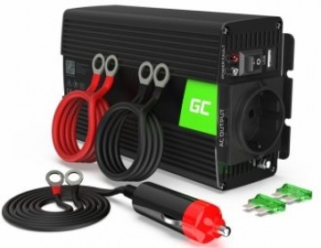 Greencell Green Cell Car Power Inverter Converter Strāvas pārveidotājs 24V to 230V / 500W / 1000W