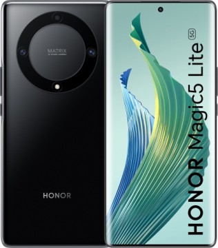 Honor Magic 5 Lite 5G DS 8GB/256GB Midnight Black EU