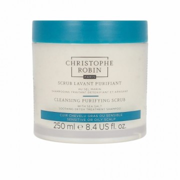 Капиллярное отшелушивающее средство Christophe Robin Sea Salt Очиститель (250 ml)