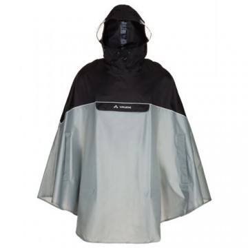 Vaude Covero Poncho II / Pelēka / Melna / XXL