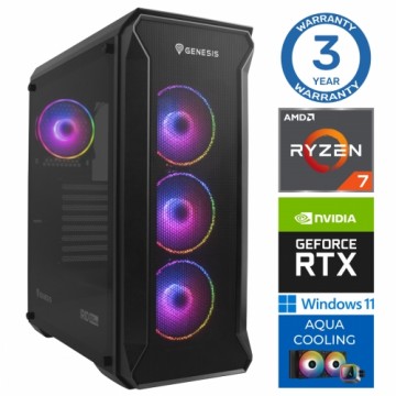 INTOP AQUA Ryzen 7 7700X 32GB DDR5 500SSD M.2 NVME+2TB RTX4070 12GB WIN11Pro