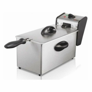 Deep-fat Fryer Haeger DF-4SS.014A Silver Black 2000 W