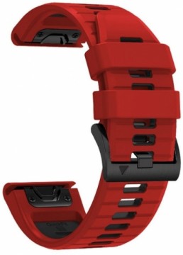 Tech-Protect watch strap IconBand Pro Garmin fenix 5/6/6 Pro/7, red/black