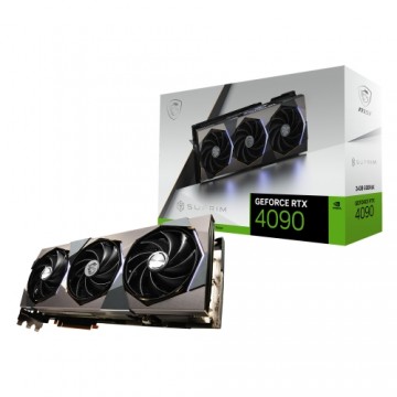 MSI GeForce RTX 4090 SUPRIM X 24G Grafikkarte - 24GB GDDR6X, HDMI, 3x DP