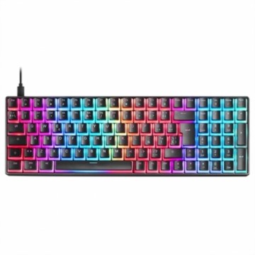 Keyboard Mars Gaming MKULTRABES Black Spanish Qwerty