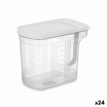 Kinvara Органайзер для холодильника Серый Прозрачный Пластик 2,5 L 20,5 x 17 x 13 cm (24 штук)