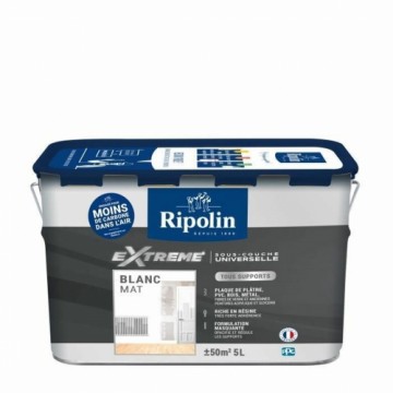 Krāsa Ripolin Universal Mat 5 L Printēšana Balts