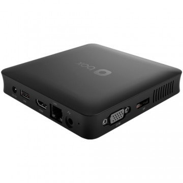 Displayforce DFbox mini PC based on OS Android 10, Dual Core A72 & Quad Core A53 CPU, 4GB memory, 32GB storage. For Digital Signage.