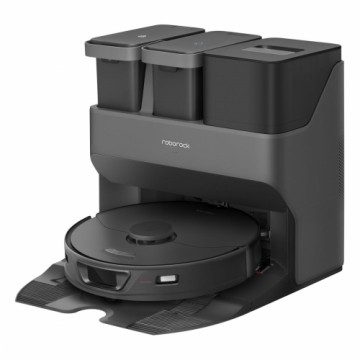 Roborock S7 Max Ultra Schwarz Smarter Saug-Wisch-Roboter mit Reinigungsstation