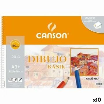 Skiču bloks Canson Basik Mikro perforēts 20 Loksnes A3 (10 gb.)