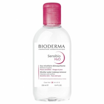 Мицеллярная вода для снятия макияжа Bioderma Sensibio H2O 250 ml