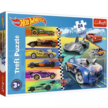 TREFL HOT WHEELS MAXI Пазл, 24 шт.