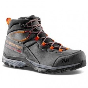 La Sportiva Apavi TX HIKE Mid Leather GTX 48 Carbon/Hawaiian Sun