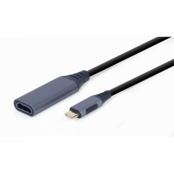 USB C uz HDMI Adapteris GEMBIRD A-USB3C-HDMI-01 Pelēks