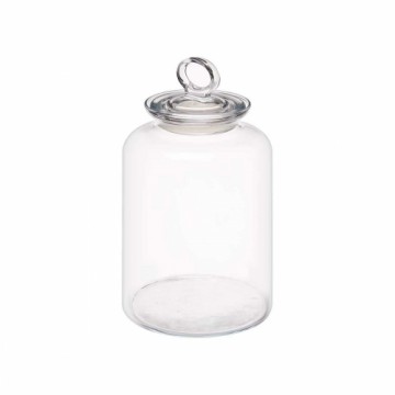 Jar Kitchen Transparent Glass Silicone 2,6 L