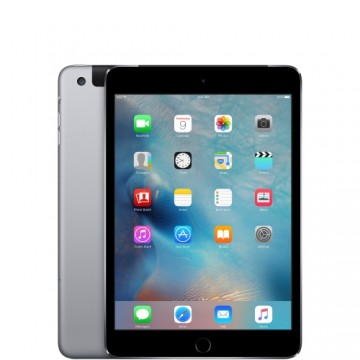 Apple iPad Mini 4 7.9" 128GB WiFi + Cellular - Space Gray (Atjaunināts, stāvoklis kā jauns)