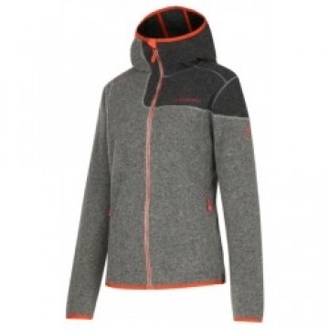 La Sportiva Jaka IRIDE HOODY W XL Cloud/Cherry Tomato