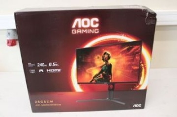 AOC  
         
       SALE OUT.  25G3ZM/BK 24.5" IPS 16:9/1920x1080/300cd/m2/1ms/HDMI DP Audio Out  DAMAGED PACKAGING
