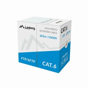 Жесткий сетевой кабель FTP кат. 6 Lanberg LCS6-11CU-0305-S