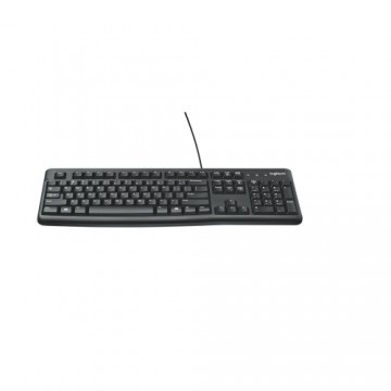 Клавиатура Logitech Keyboard K120 for Business Чёрный Белый Английский