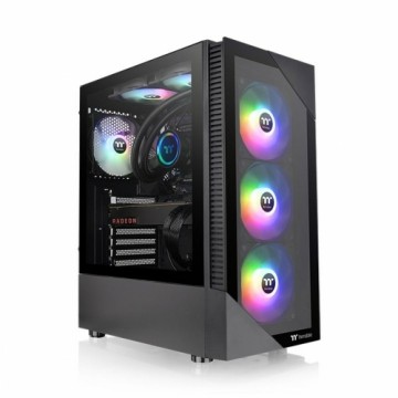 ATX Pus-torņveida Kārba THERMALTAKE View 200 TG ARGB Melns