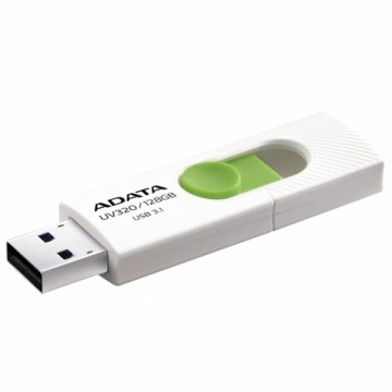 USB Zibatmiņa Adata UV320 Zaļš Balts/Zaļš 128 GB