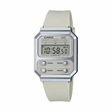 Unisex Watch Casio F100 TRIBUTE - CREAM WHITE (Ø 40 mm)
