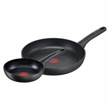 Pannu komplekts Tefal G26890 Melns Alumīnijs 2 gb. Ø 22 cm Ø 28 cm