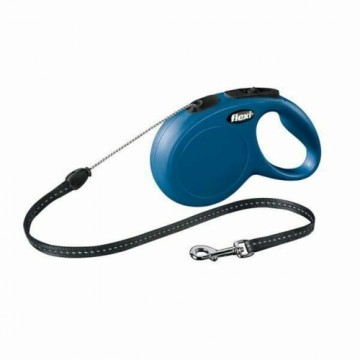 Dog Lead Flexi Blue