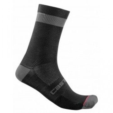 Castelli Velo zeķes ALPHA 18 Sock L/XL Black