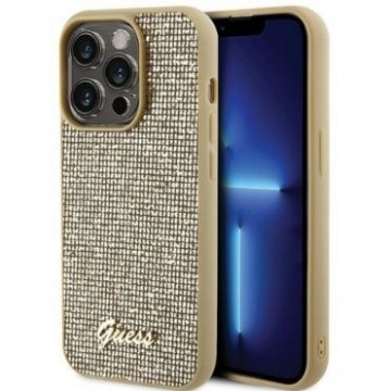 Guess  
       Apple  
       iPhone 15 Pro HC PU DISCO SCRIPT META 
     Gold