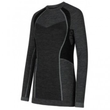 La Sportiva Termo krekls WOOL70 Tech Longsleeve W S Carbon/Cloud