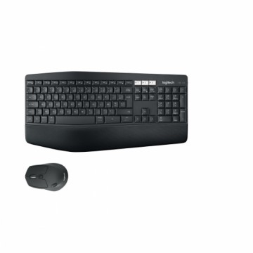 Bezvadu Klaviatūra Logitech MK850 Azerty Francūzis Melns